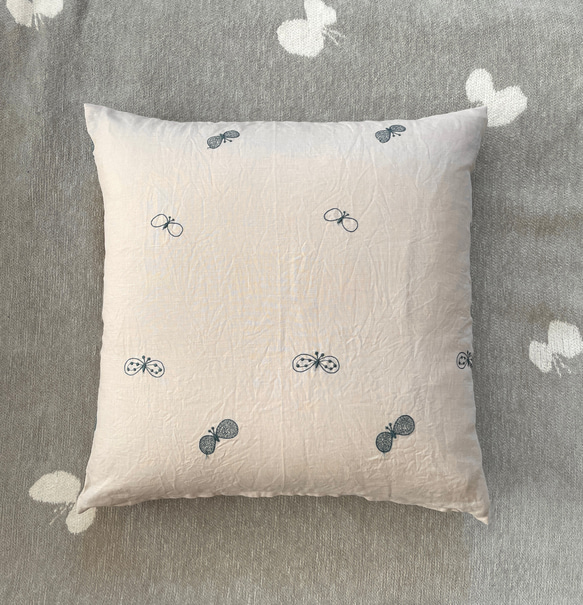 ご確認用】ミナペルホネン choucho ハンドメイドクッションカバー