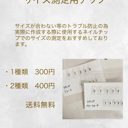 ネイルチップ　付け爪　ブライダルネイル　白無垢　ネイル　ブライダル　結婚式　ウェディング　お花　清楚　シンプル　春ネイル 4枚目の画像