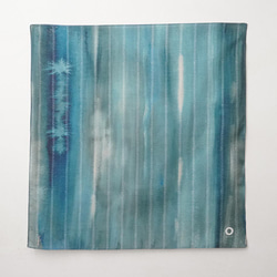 【免費包裝】讓人想起大海的陽光圖案手帕、頭巾/靛藍【辮子】 第4張的照片