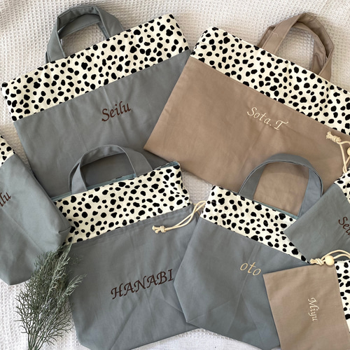 オーダーメイド 入園入学グッズ レッスンバッグ 体操服入れ 巾着 オーダーメイド 入園入学グッズ レッスンバッグ 体操服入れ 巾着