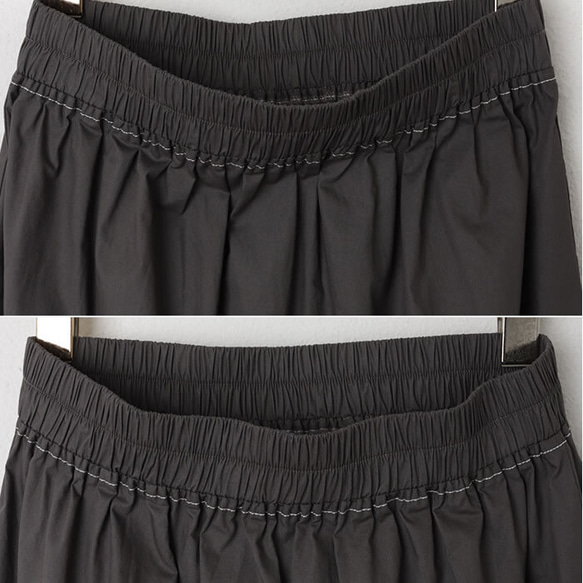 Étranze ꕤ 腰部褶皺打造柔軟蓬鬆的層疊裙 et11139939 第4張的照片