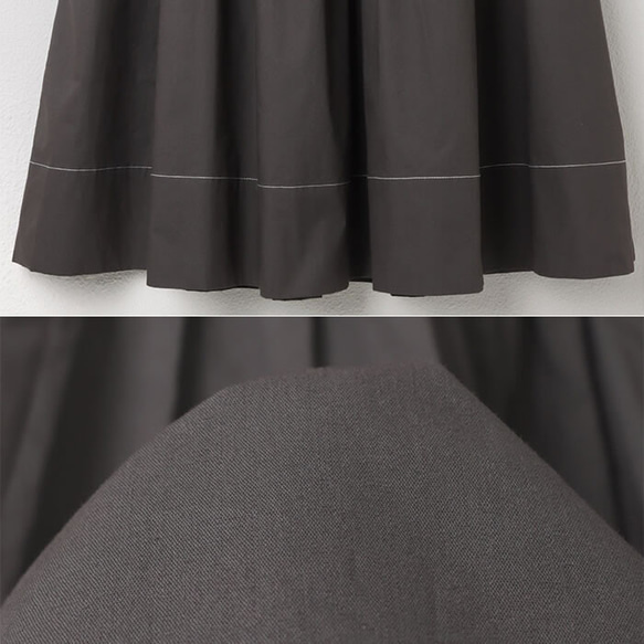 Étranze ꕤ 腰部褶皺打造柔軟蓬鬆的層疊裙 et11139939 第5張的照片