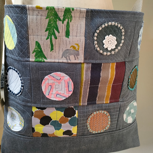 ミナペルホネンのハギレショルダーbag ショルダーバッグ cm4