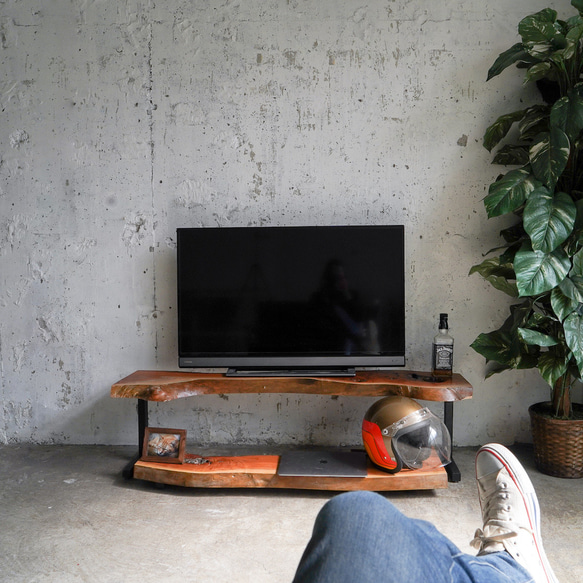 欅の一枚板 テレビ台 テレビ台・テレビボード 徳田製作所 通販