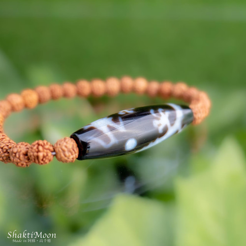 レア・希少！宝珠 皇帝龍天珠(五爪龍神) 至純高級天珠】ルドラクシャ