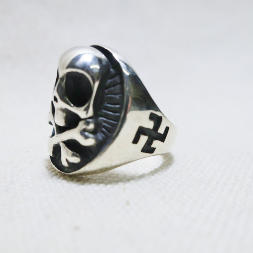スカルクロスボーン シルバーリング シルバーアクセサリー