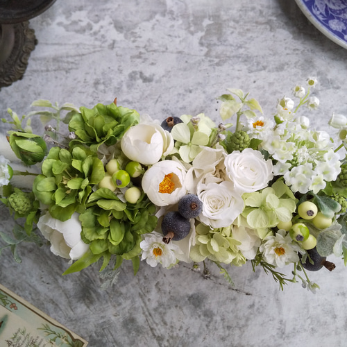 Composition＜botanique2＞＊2WAY＊アレンジメント＊壁掛け