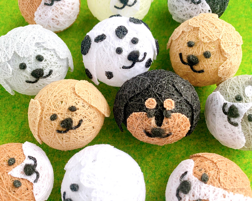 うちの子6月飾りオーダー受付ページハンドメイド梅雨犬置物