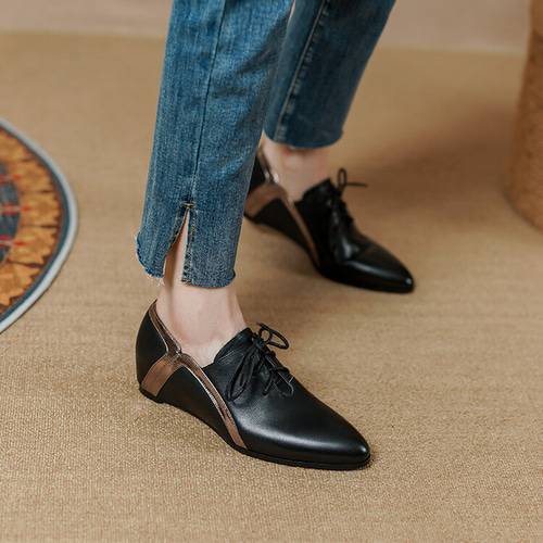 【オシャレ☆L'AUTRE CHOSE】黒　網目パンプス　サイズ36 360807245_1.jpg