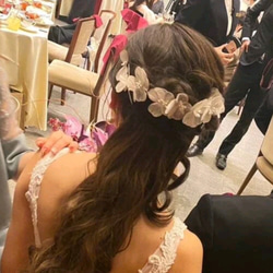 セット ヘアアクセサリー 小枝 ヘッドドレス 花嫁 結婚式 ウェディング ブライダル 髪飾り 成人式 卒業式 前撮り 9枚目の画像