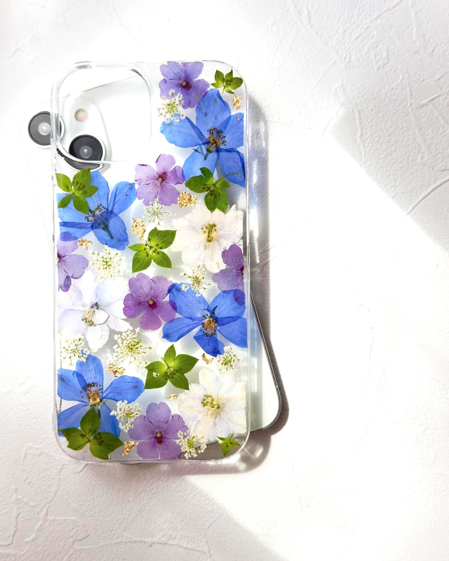 押し花　iPhone スマホ　ケース　オーダーメイド  ハンドメイド 全機種対応 iPhone15手作♂iPhone押し花スマホケースiPhone14pro