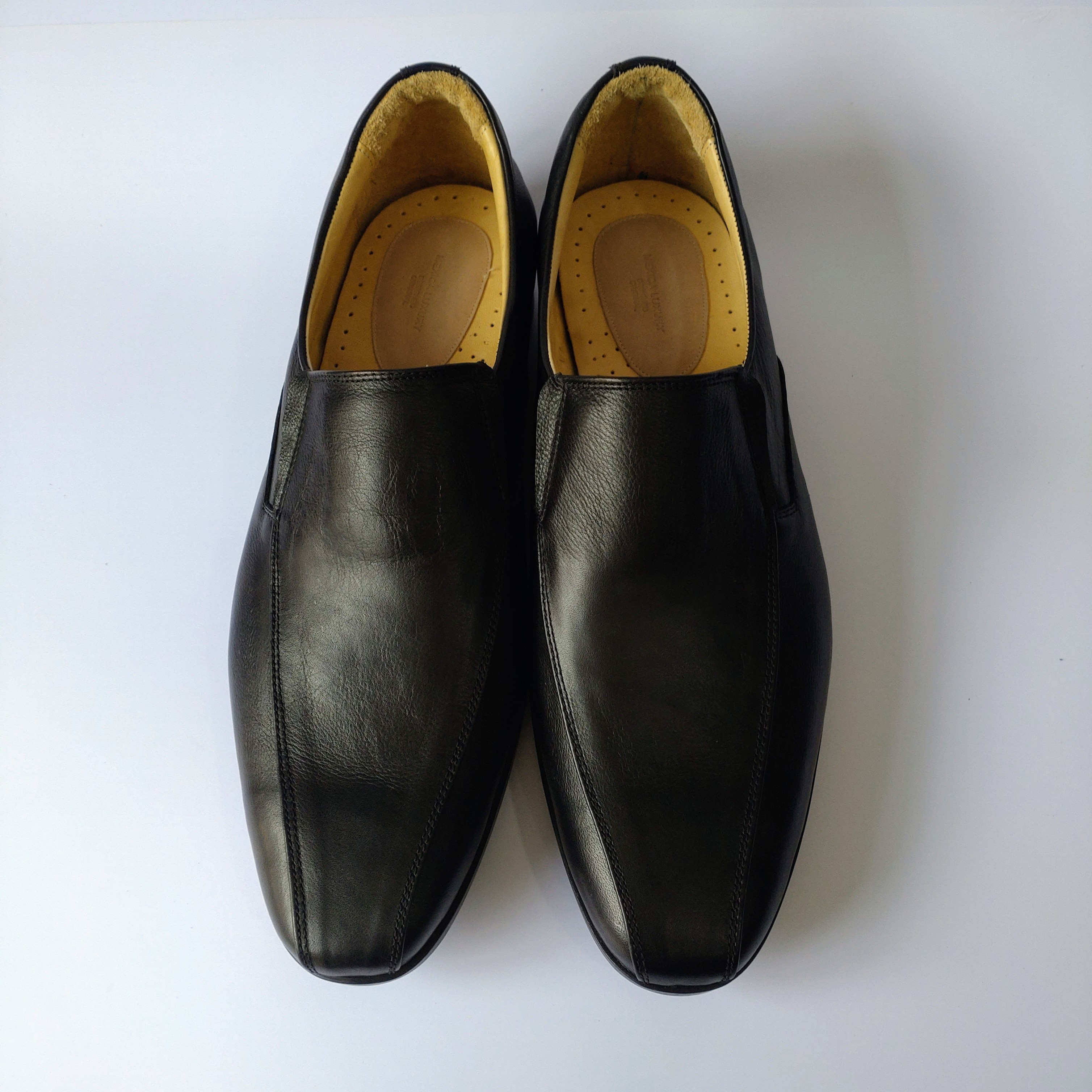 GIANCARLO MORELLI スリッポン 極美品 本革 ビジネスシューズ