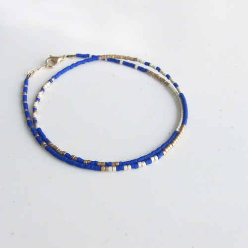 デリカビーズ　ハンドメイド　一点もの　ネックレス　アクセサリー 2acd9d2c33d06f1169a92997dc3836