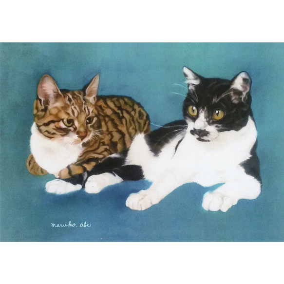 猫の絵　『いい匂い』シリーズ 猫の匂いだーいすきぃ～～～～ #猫吸いたい #猫 #絵日記 #日常