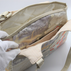 和装バッグ　鞄　正絹袋帯　着物バッグ　ハンドバッグ　和装小物 7枚目の画像