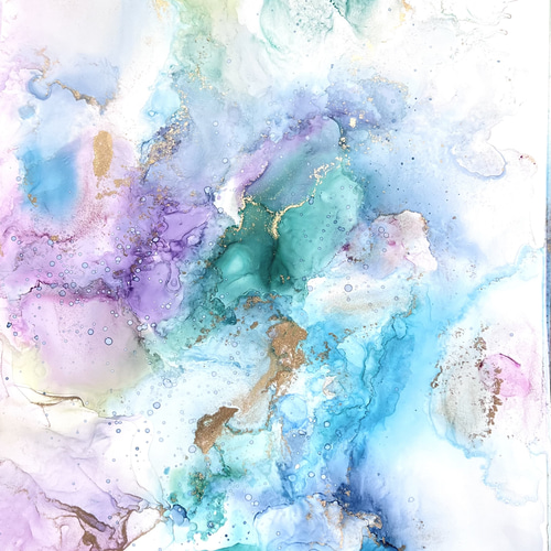 インテリアに溶け込むインクアート