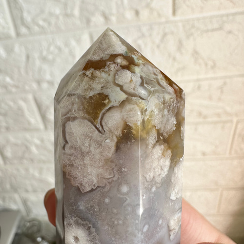 ブルー桜瑪瑙ポイント その他インテリア雑貨 円と縁 by.TAMAKO