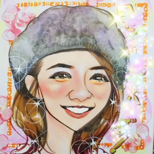 さいとう たかを 直筆サイン色紙 額装 自画イラスト 世のシワを