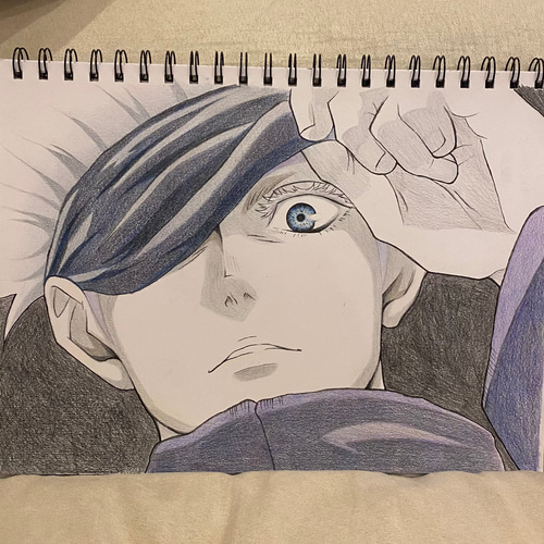 人気 手書きイラスト☆色鉛筆画☆ やわらかな手描きの色鉛筆画イラスト