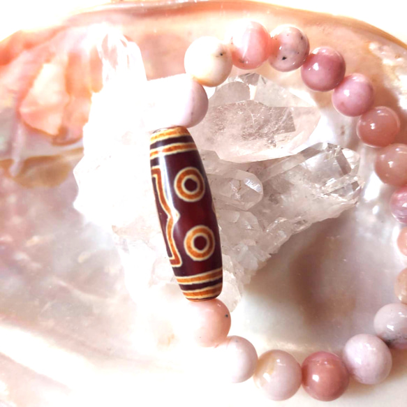 ソラ様【ニ眼天珠】ラリマー 天珠 スキャボライト 華奢ブレス 縁を引き寄せる 楽天市場】仕事や恋愛の欲しい！を手に入れる 引き寄せ