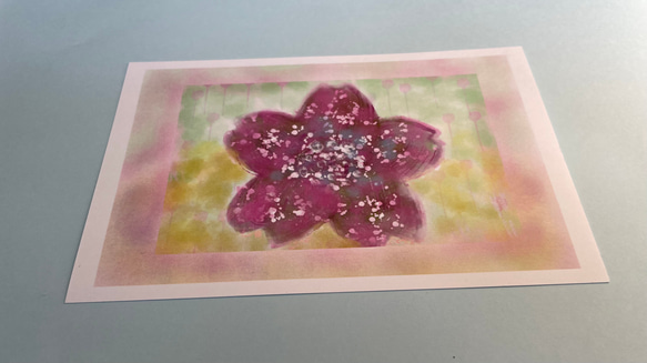 桜の旅立ちポストカード 3枚目の画像