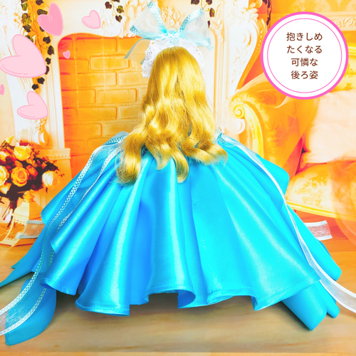 リカちゃん ドレス ハンドメイド服 ドール服 人形服 ドールドレス