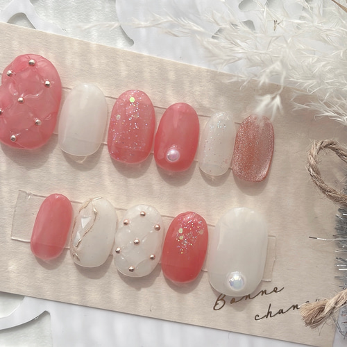 キルティングネイル 姫ネイル ネイルチップ（つけ爪） ari 通販  