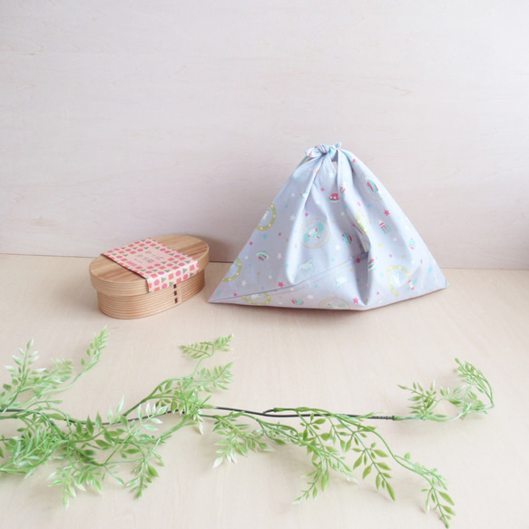 免費送貨 [發現！ ？去太空吧]稍微大一點的Azuma bag-溫柔的觸感-午餐包環保包 第2張的照片