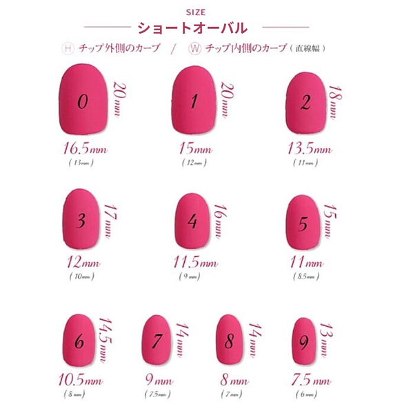 ネイルチップ　♡　№26　春・花見・桜・ピンク 4枚目の画像