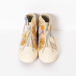Ava Sophia / 尺寸 24.0cm 鞋匠的翻拍運動鞋蕾絲花朵蕾絲刺繡 第11張的照片
