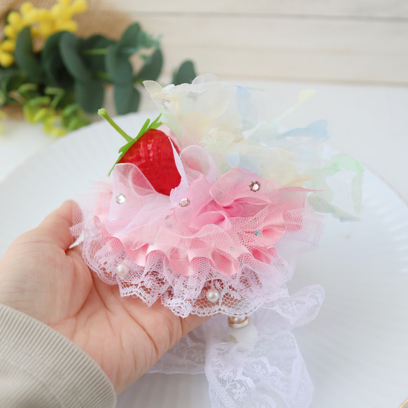 Fluffy　sweet candy　hat　2色展開♡”ふわふわ、可愛いスイーツ”のようなヘッドドレス 14枚目の画像