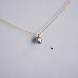 Natural Akoya pearl necklace 第4張的照片