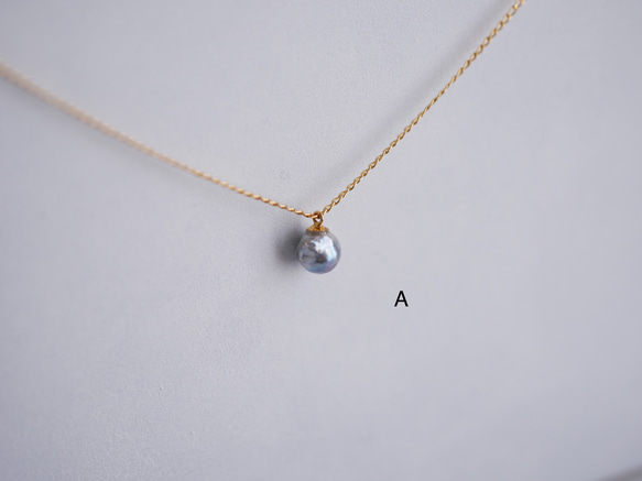 Natural Akoya pearl necklace 第4張的照片
