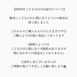 新作！【送料込】端午の節句　名前札　命名書　こどもの日 2枚目の画像