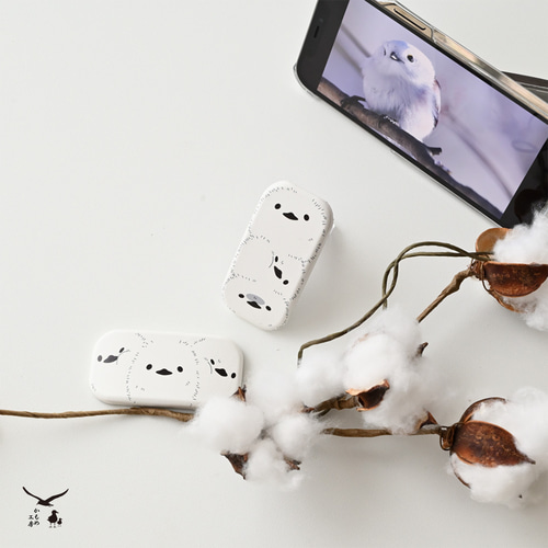 ころんスタンド 【 シマエナガ 】 スマホスタンド 縦動画 横動画 落下