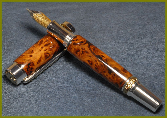 万年筆屋久杉泡瘤