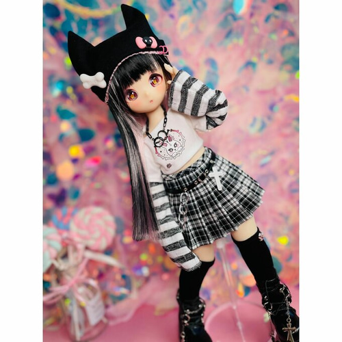 匿名配送★22cmドール服オーダー【4点】 22cmドール服 甘可愛スタイルセット - Manon doll - BOOTH