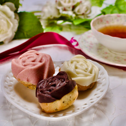 【バラのマドレーヌと焼菓子のセット：小】 5枚目の画像