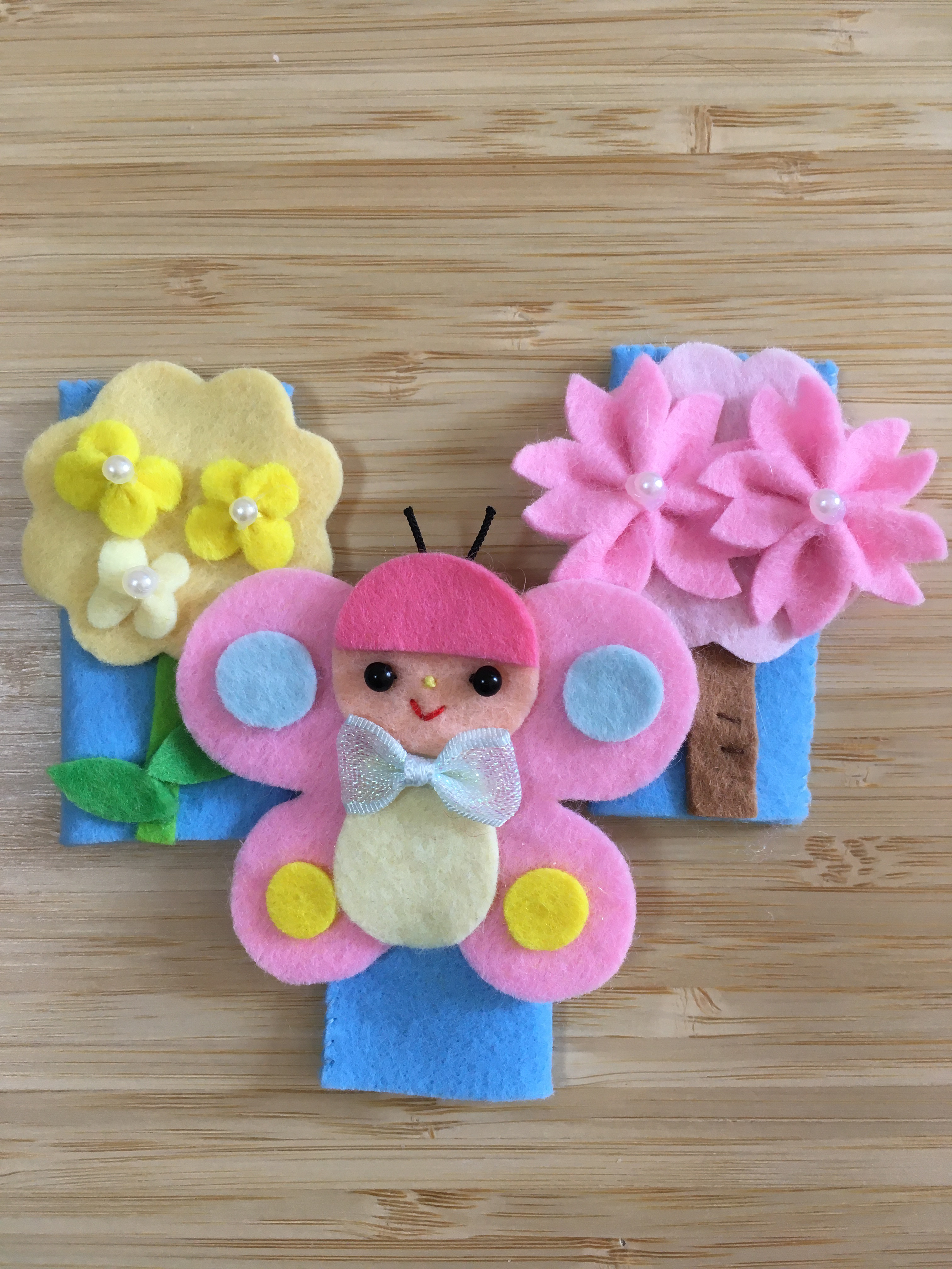 ちょうちょ 指人形 手袋シアター おもちゃ・人形 mochi 通販