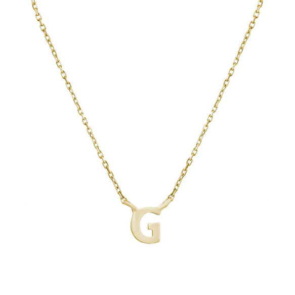 Alphabet Necklace 字母項鍊 (G-K) 第1張的照片