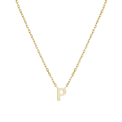 Alphabet Necklace 字母項鍊 (L-P) 第5張的照片