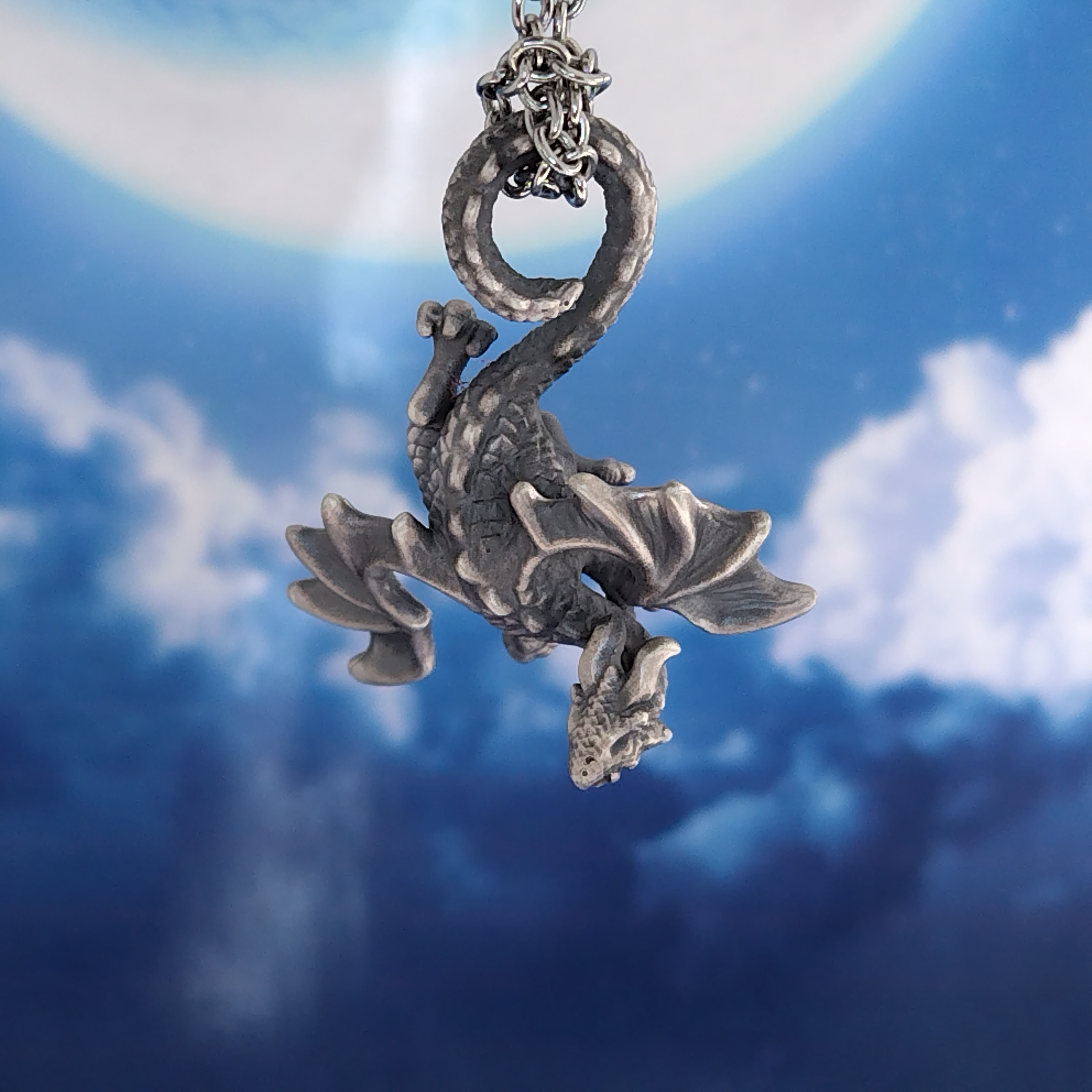 ドラゴンぶら下がりイヤカフ・トップ