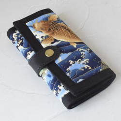 sold ont)デニムリメイク＊フリル＊長財布＊ジーンズリメイク 長財布