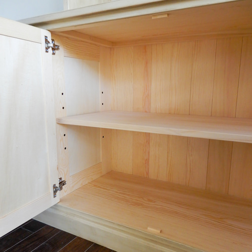 フランスアンティーク家具 アンティークキャビネットW1750エイジング