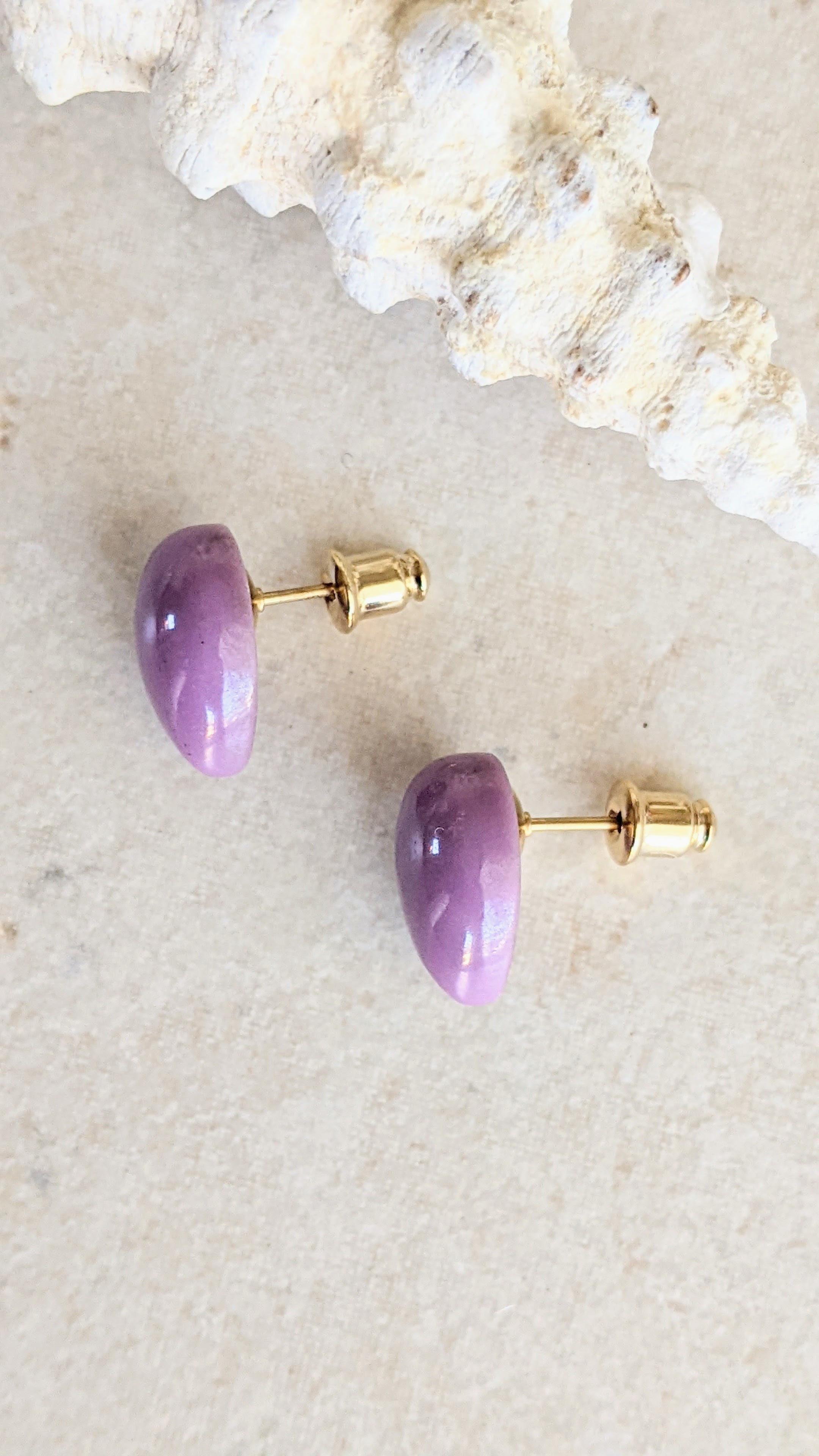 k18 フォスフォシデライ淡水真珠2mm ピアス✧イヤリング