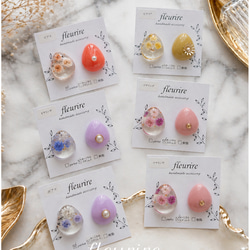 かすみ草 イヤリング・ノンホールピアス の人気通販｜Creema(クリーマ