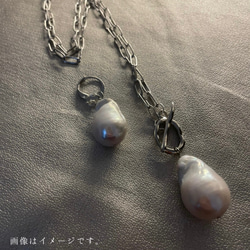 「歪真珠」baroque pearl earring（B） 2枚目の画像