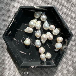 「歪真珠」baroque pearl earring（G） 4枚目の画像