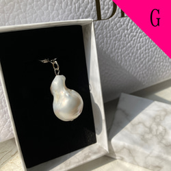 「歪真珠」baroque pearl earring（G） 1枚目の画像