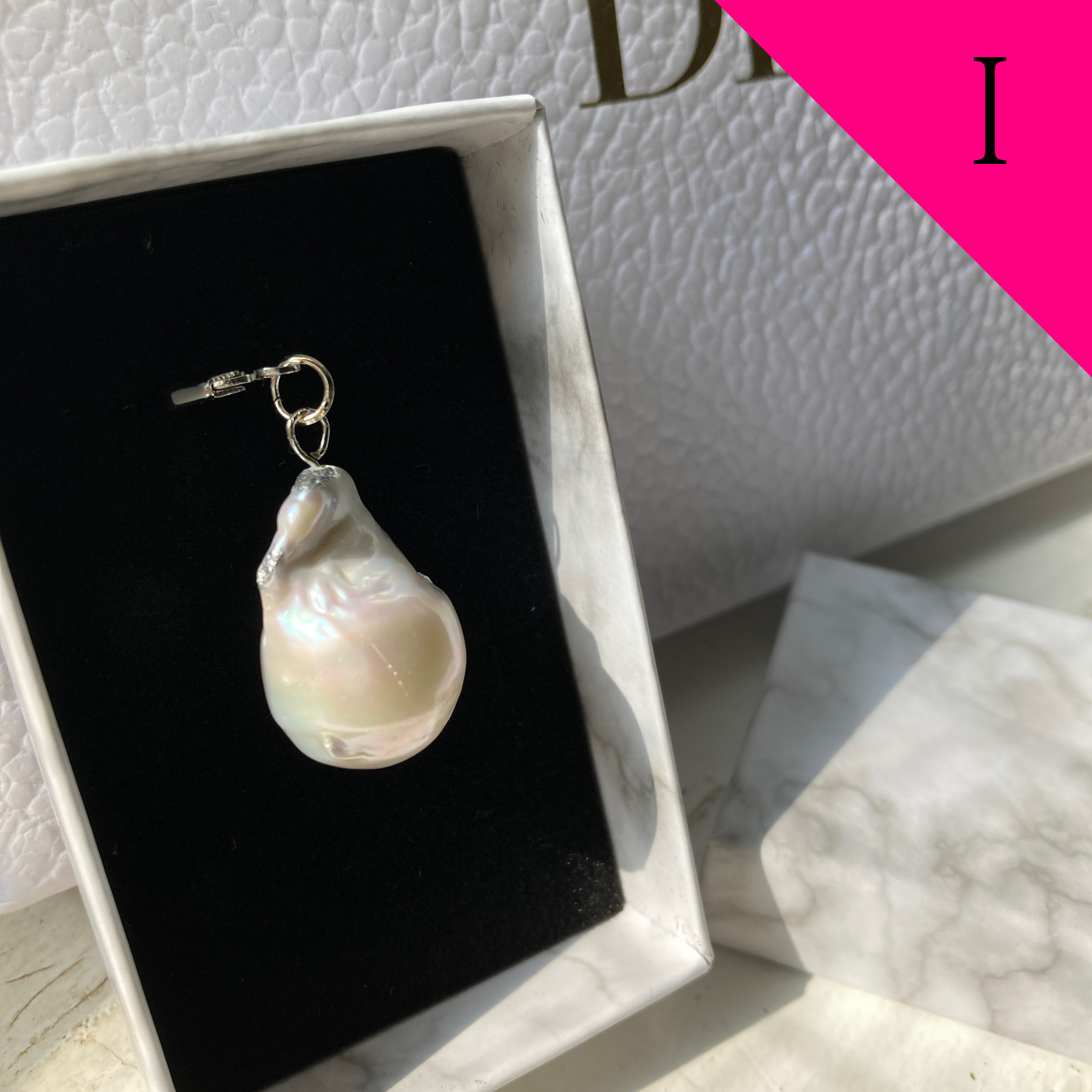 「歪真珠」baroque pearl earring（I）